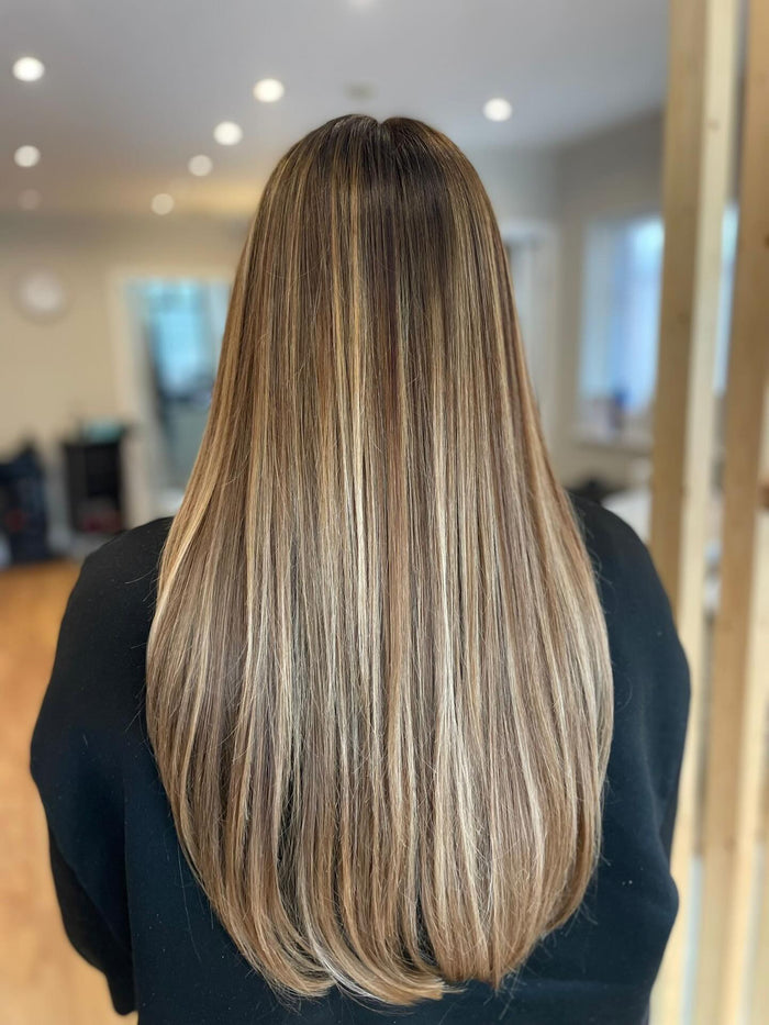 Hair care close up