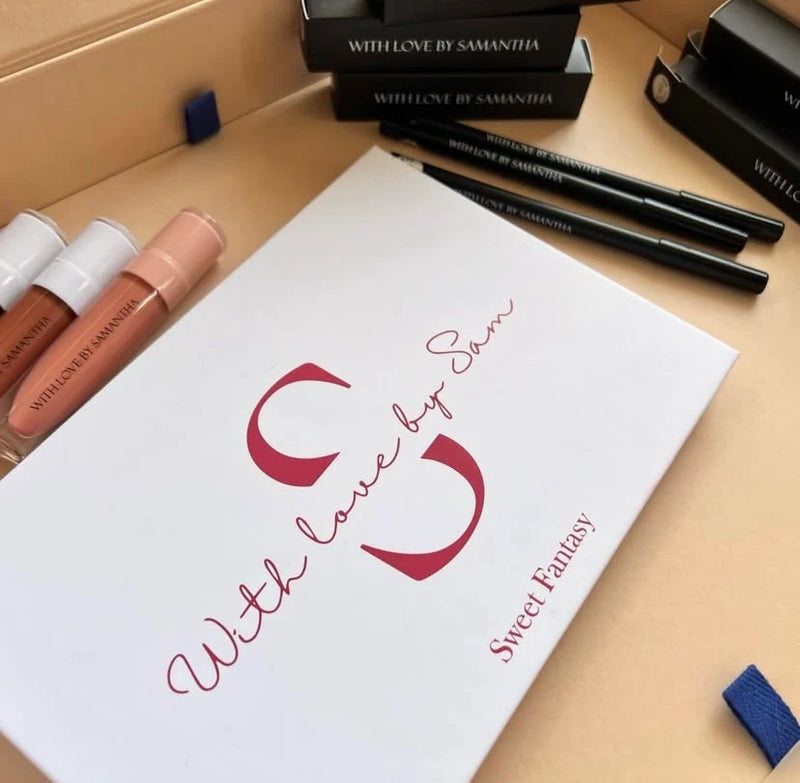 With Love By Samantha Cosmetic Line
